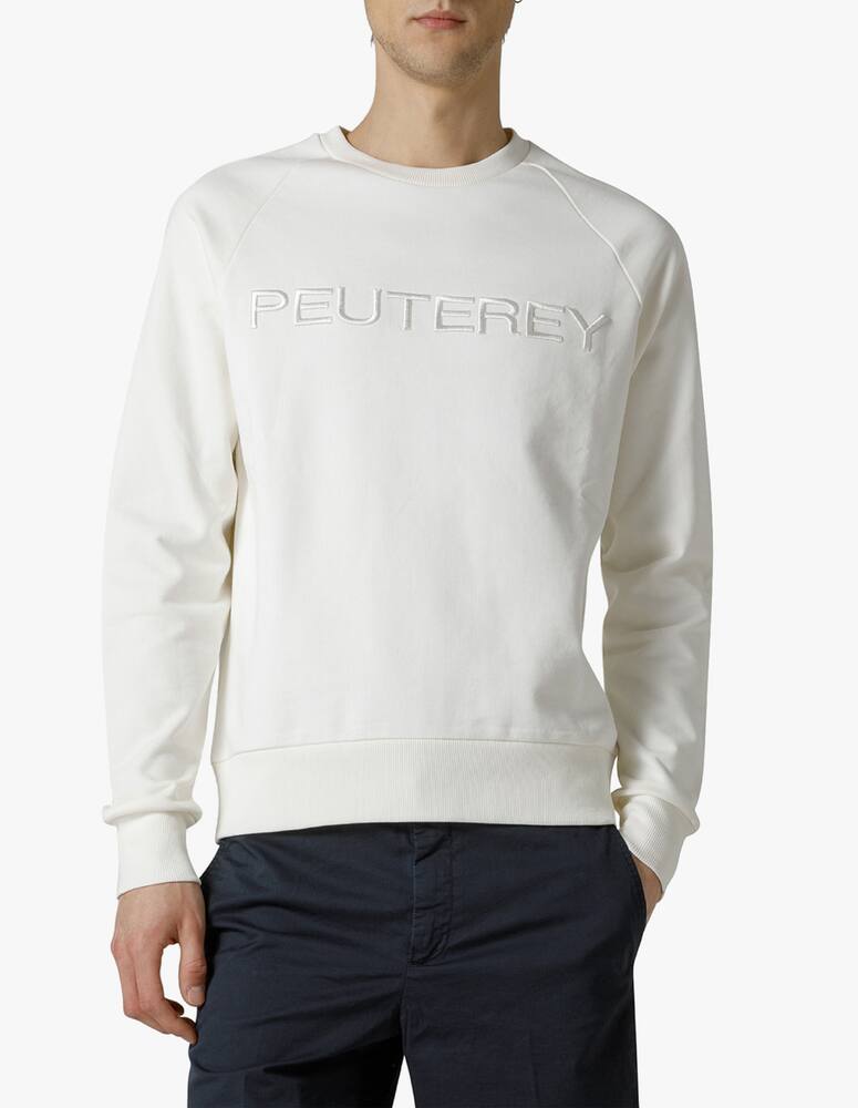 rinascente Peuterey Felpa logo tst guarara - bianco