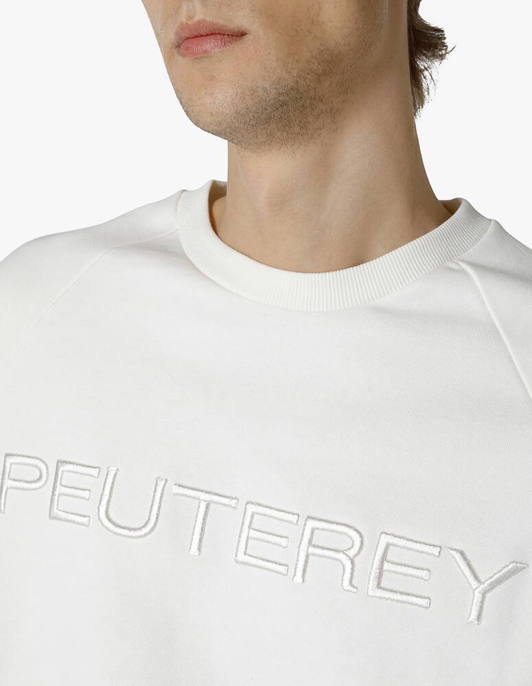 rinascente Peuterey Felpa logo tst guarara - bianco