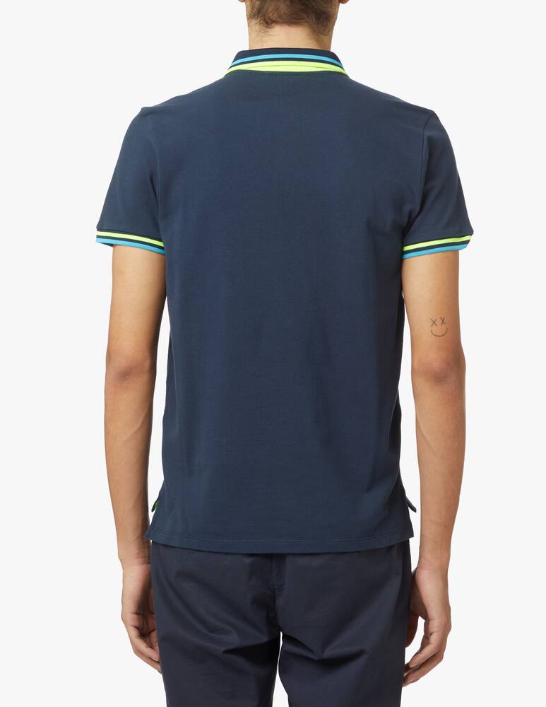 rinascente Peuterey New selandina short sleeve polo - blue