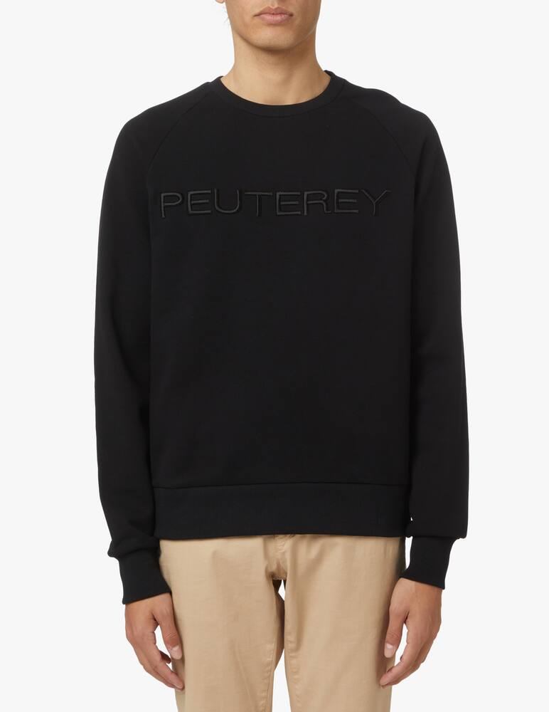rinascente Peuterey Guarara logo sweatshirt - black