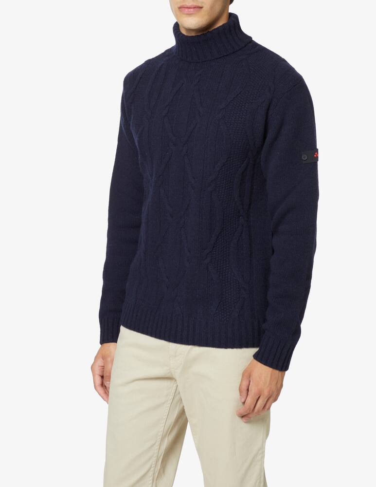 rinascente Peuterey Maglia dolcevita in lana - Blu