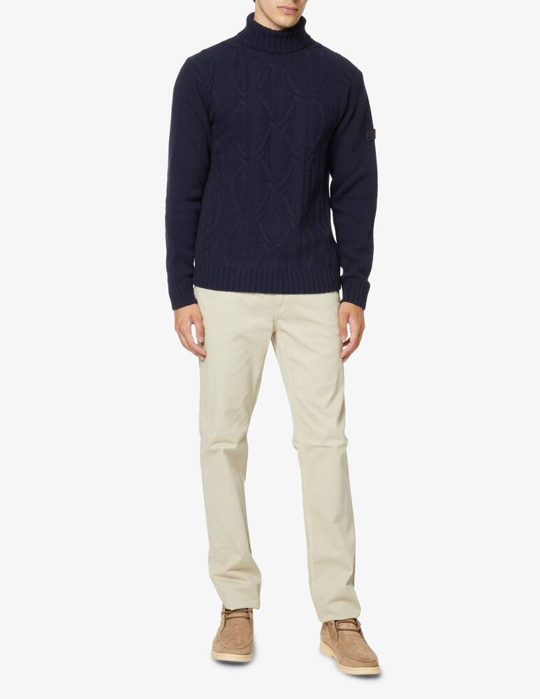 rinascente Peuterey Maglia dolcevita in lana - Blu