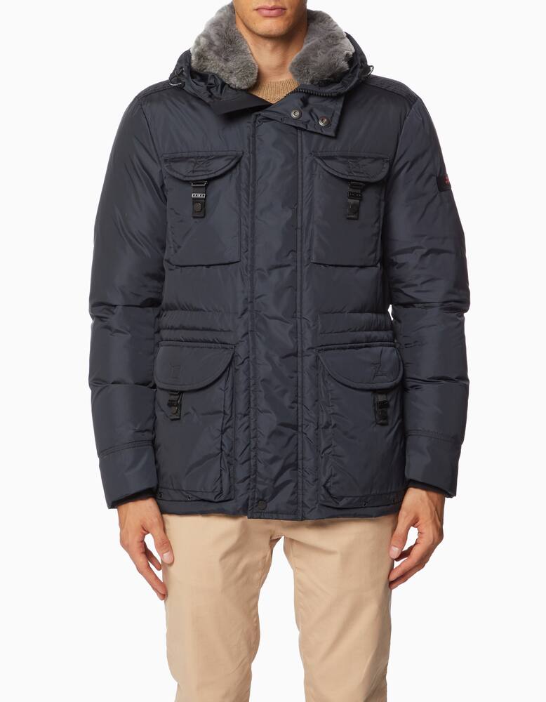 rinascente Peuterey Giacca imbottita aiptek in nylon con pelliccia