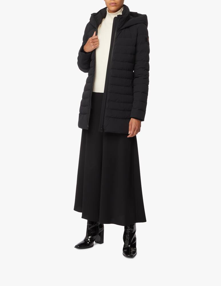 rinascente Peuterey Hooded down jacket Matar - Black