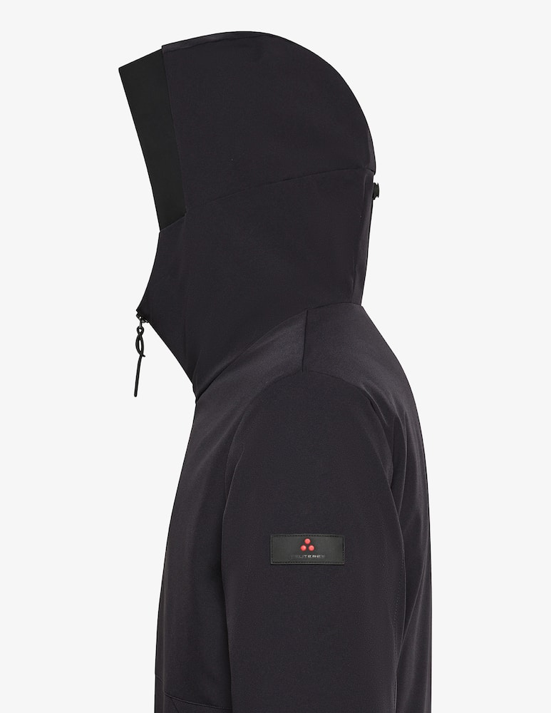Peuterey Giacca con cappuccio softshell loge - immagine 2 Peuterey Giacca con cappuccio softshell loge - immagine 2