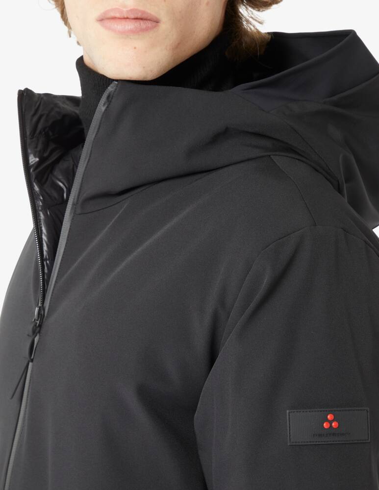 rinascente Peuterey Giacca softshell con cappuccio - Nero