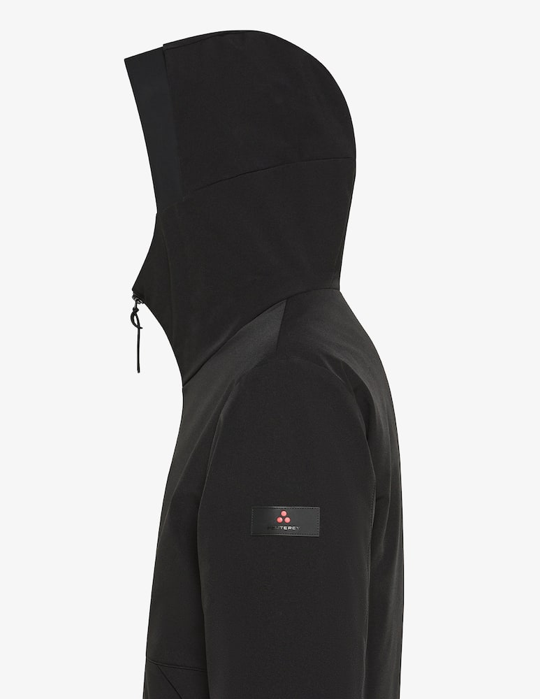 Peuterey Giacca con cappuccio softshell loge - immagine 2 Peuterey Giacca con cappuccio softshell loge - immagine 2