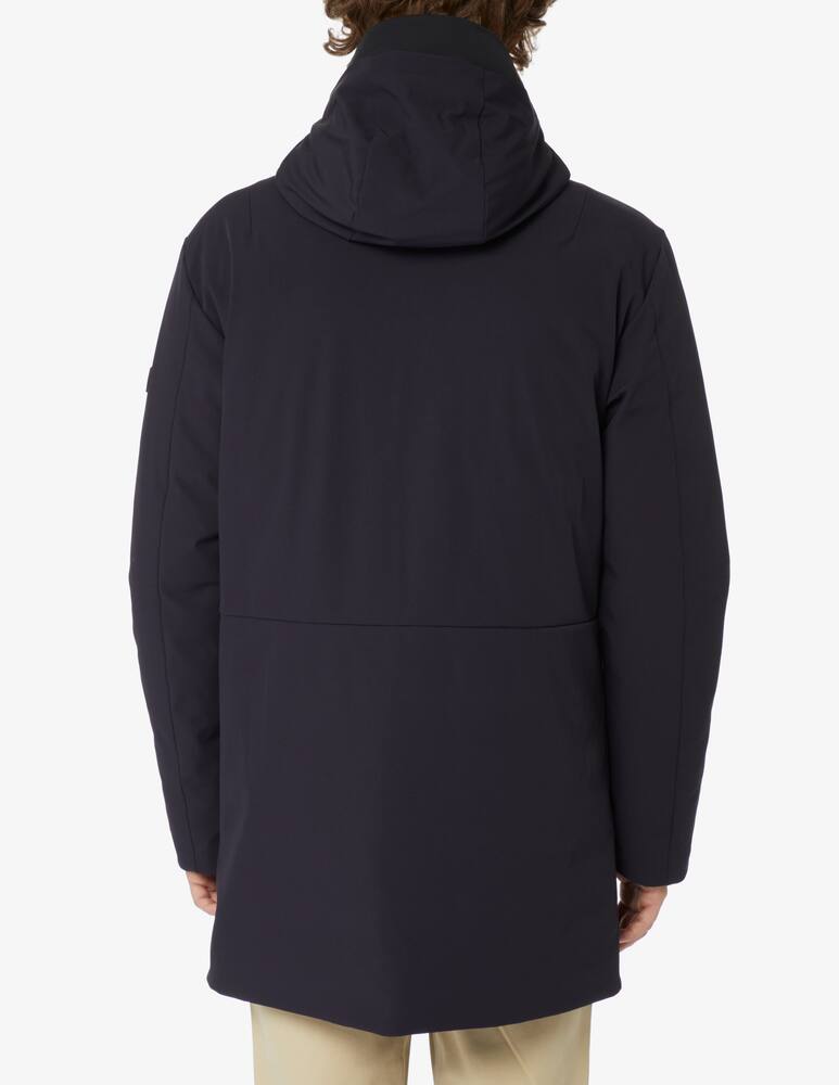 rinascente Peuterey Giacca lunga con cappuccio - Blu