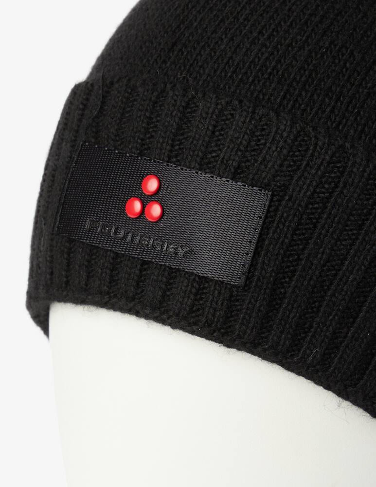 rinascente Peuterey Cappello beanie con logo - Nero