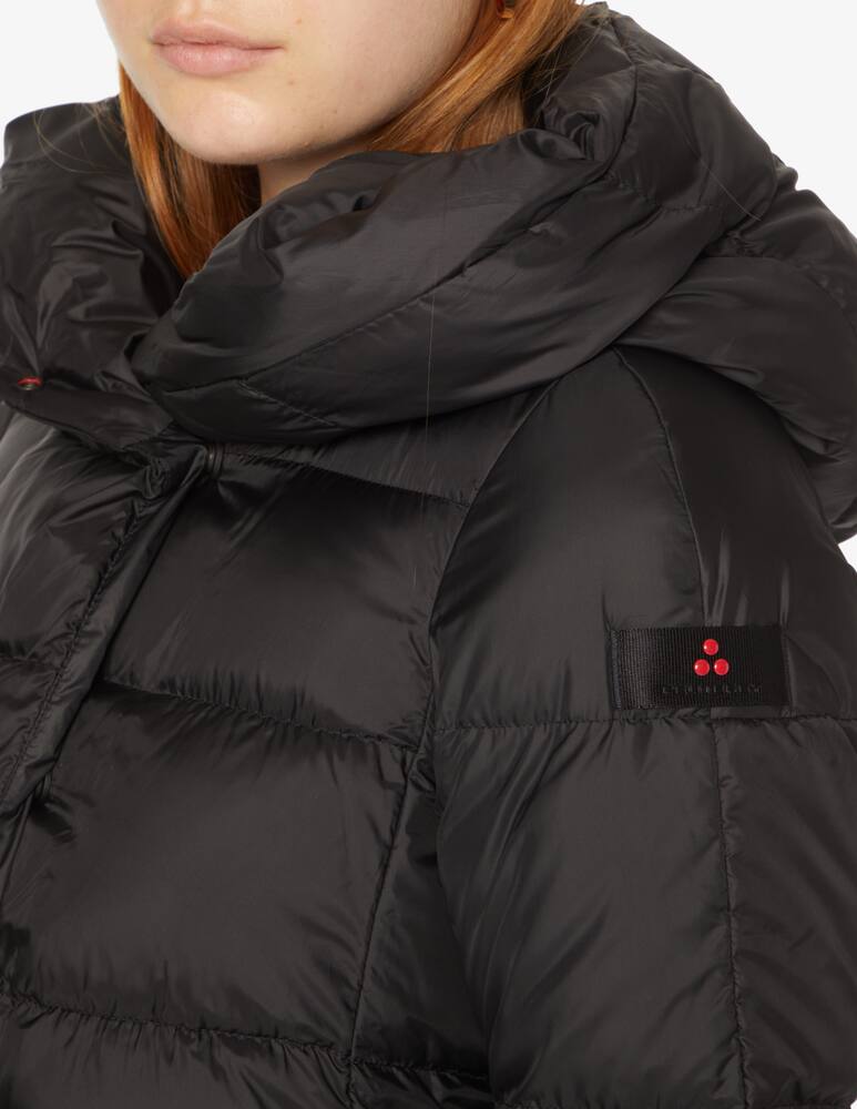 rinascente Peuterey Tucano MQE short coat with hood - Black