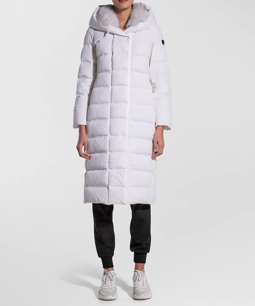 rinascente Peuterey Piumino con cappuccio in pelliccia sintetica Kraz