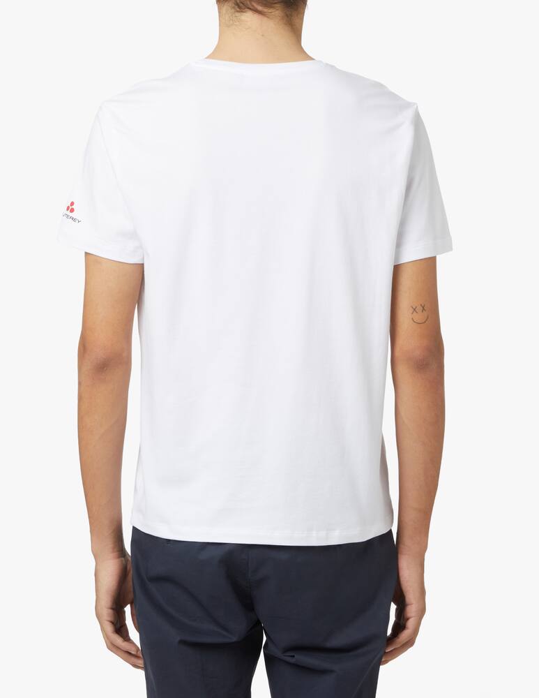 rinascente Peuterey Sorbus small logo t-shirt - white