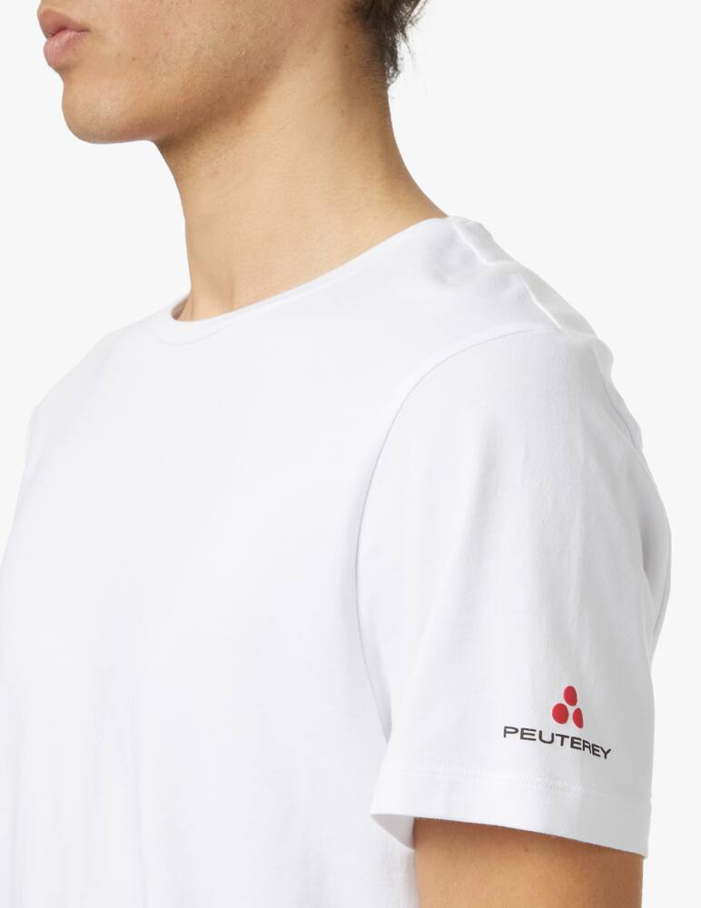 rinascente Peuterey Sorbus small logo t-shirt - white