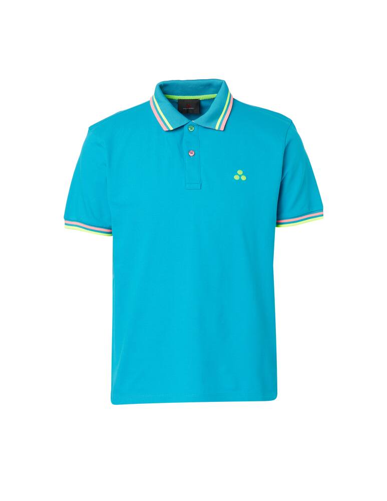 rinascente Peuterey Polo manica corta new selandina - azzurro