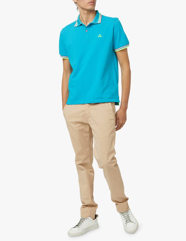 rinascente Peuterey Polo manica corta new selandina - azzurro