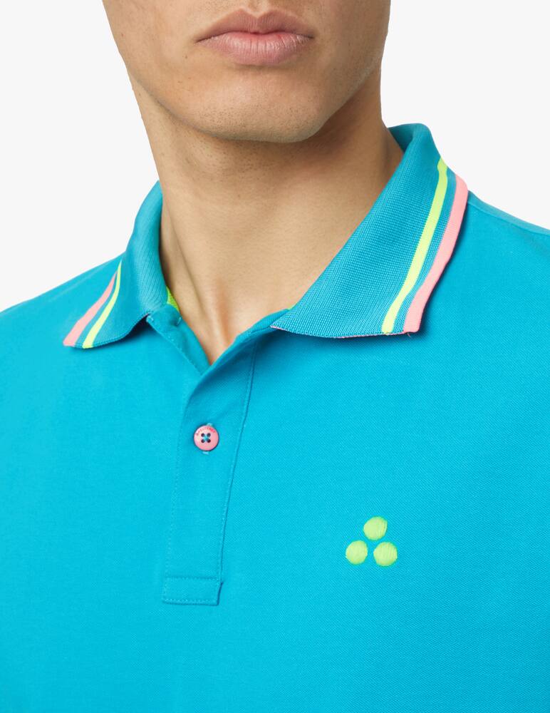 rinascente Peuterey Polo manica corta new selandina - azzurro