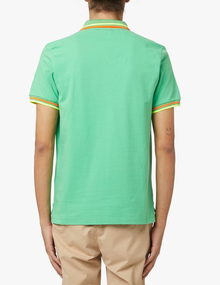rinascente Peuterey New selandina short sleeve polo - green
