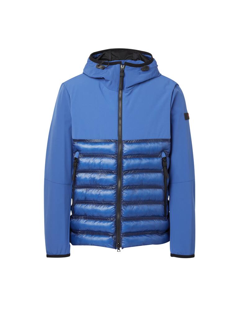 rinascente Peuterey Giacca bomber con cappuccio softshell - blu