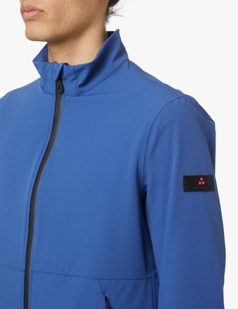 rinascente Peuterey Mangole softshell bomber jacket - blue