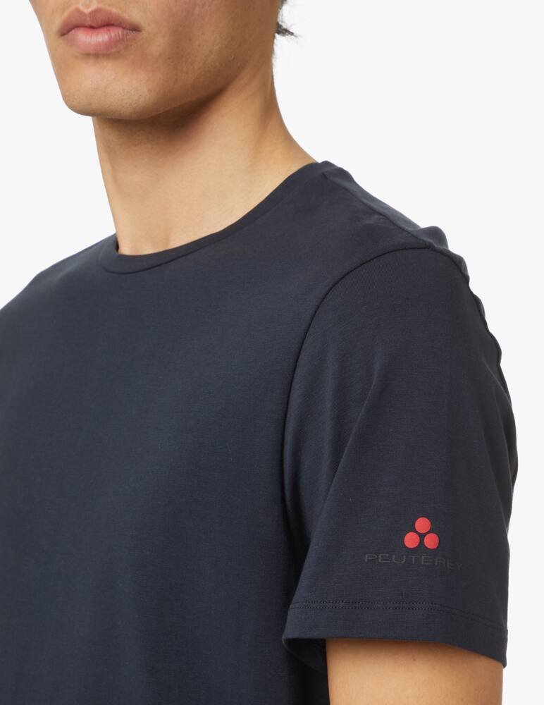 rinascente Peuterey Sorbus small logo t-shirt - blue