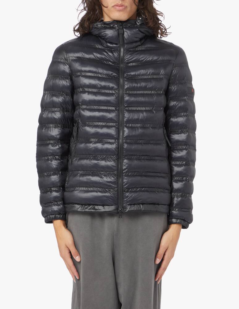 Peuterey Hooded bomber jacket - blue - picture 1