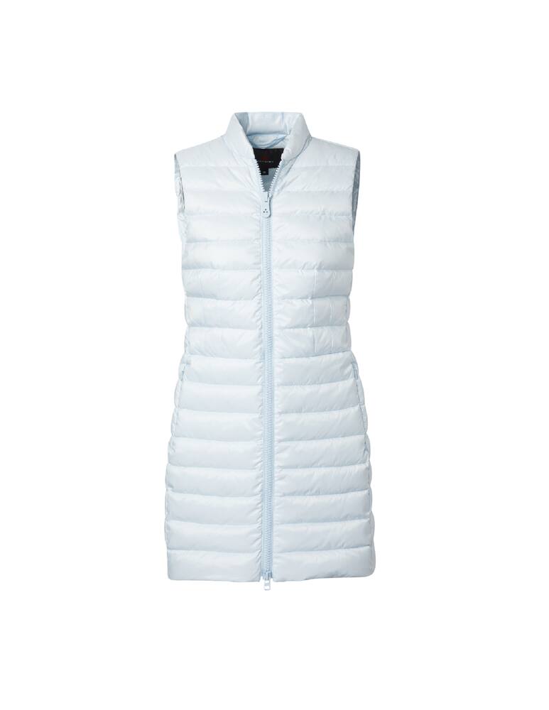 rinascente Peuterey Gigas long vest - light blue
