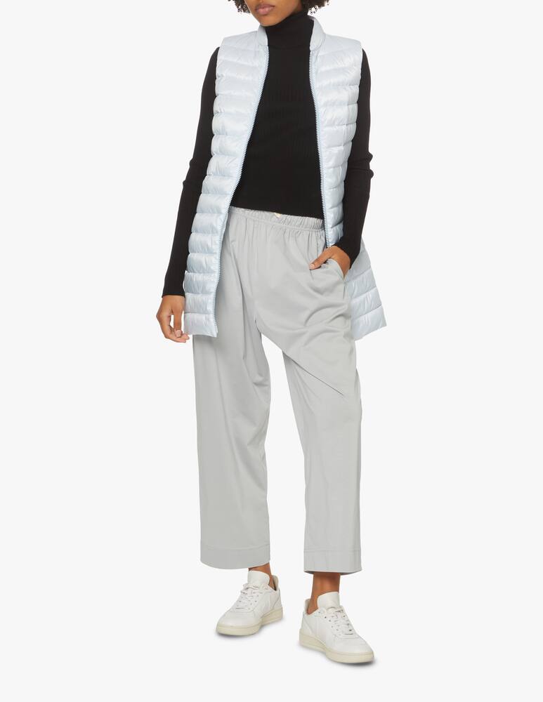 rinascente Peuterey Gigas long vest - light blue