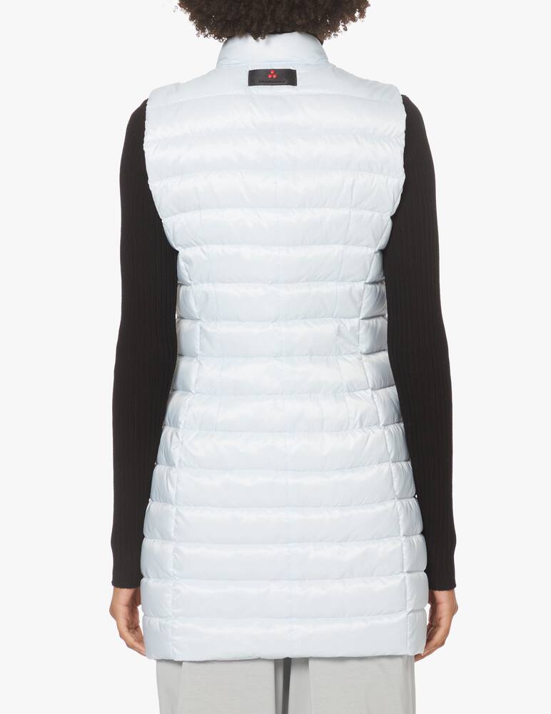 rinascente Peuterey Gigas long vest - light blue