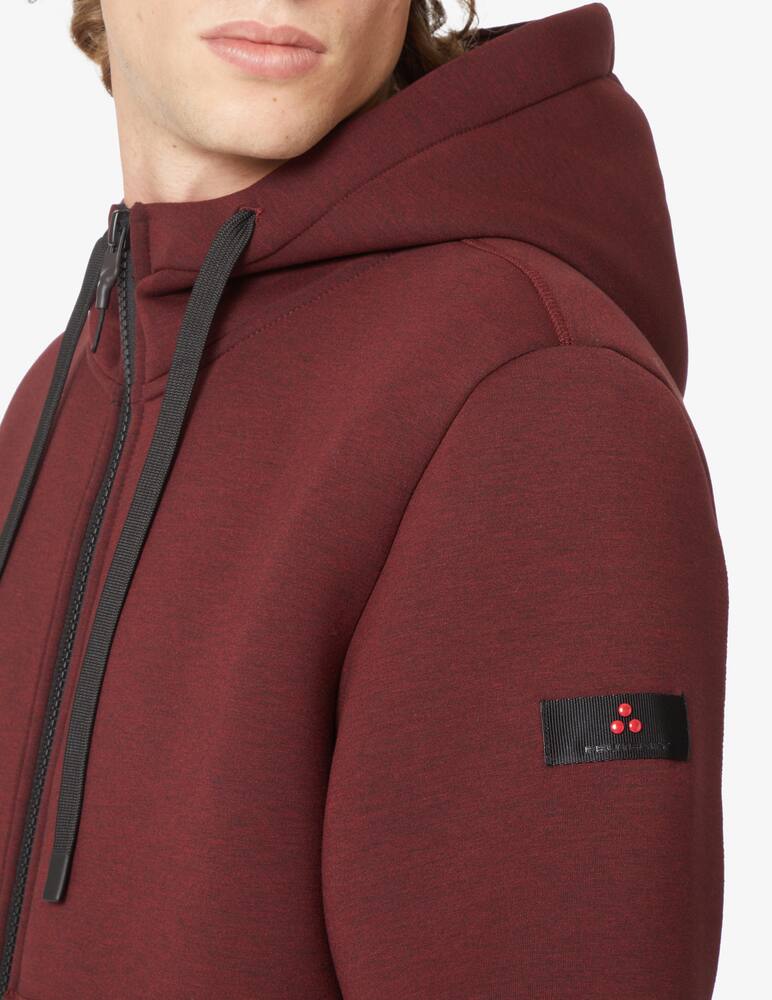 rinascente Peuterey Felpa con cerniera e cappuccio - Rosso