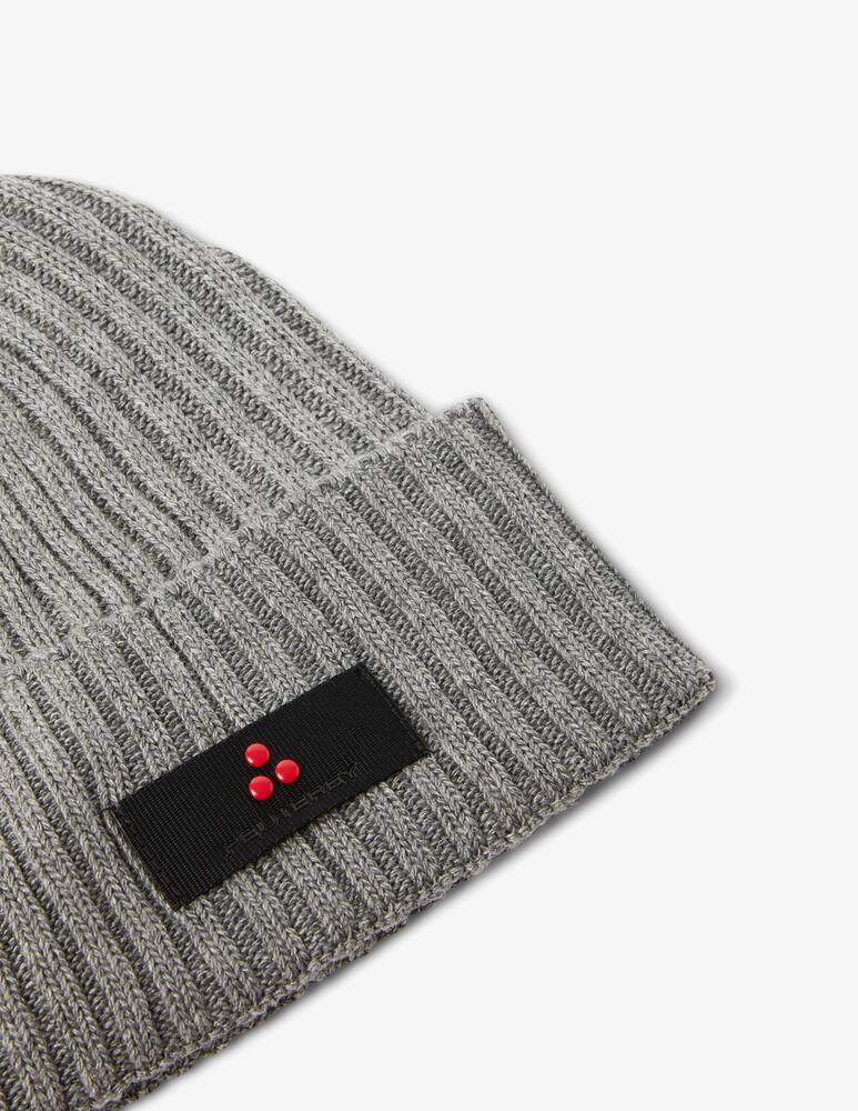rinascente Peuterey Ribbed beanie - Grey