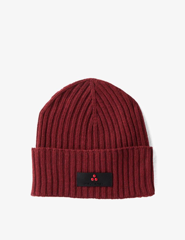 rinascente Peuterey Ribbed beanie - Red