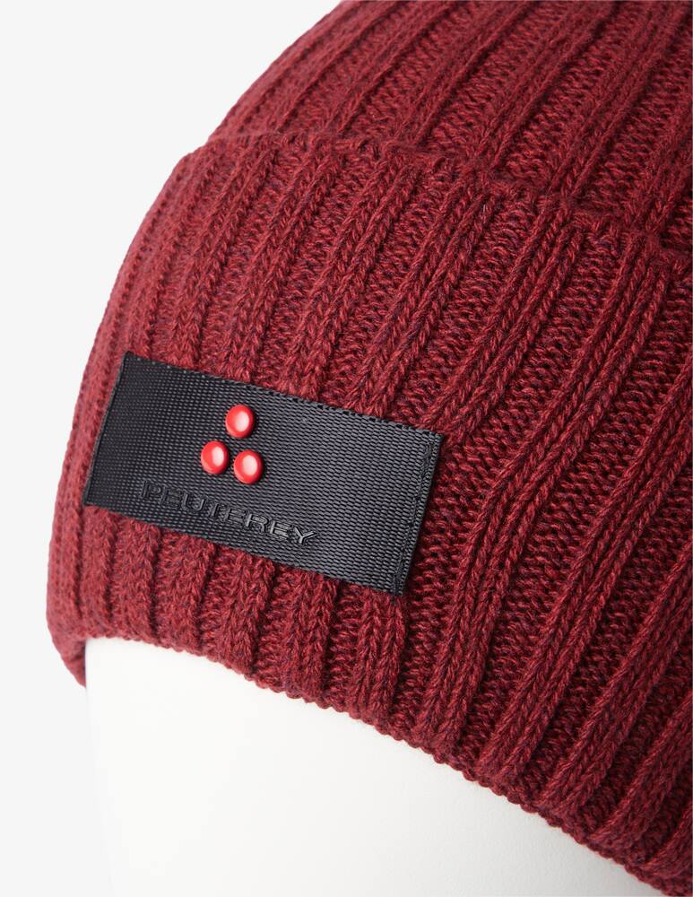 rinascente Peuterey Ribbed beanie - Red