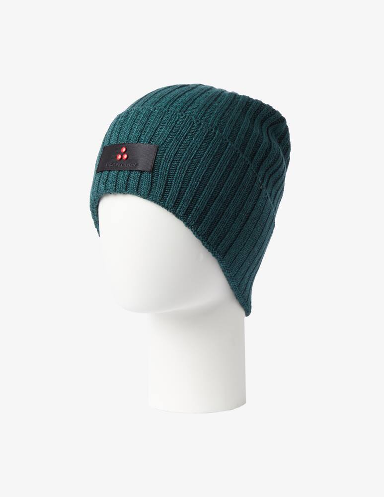 rinascente Peuterey Ribbed beanie - Green