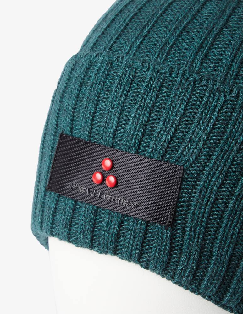 rinascente Peuterey Ribbed beanie - Green