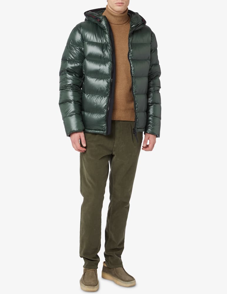 rinascente Peuterey Piumino con cappuccio shine honova - Verde