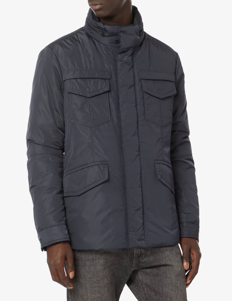 rinascente Peuterey Giacca field a righe - Nero