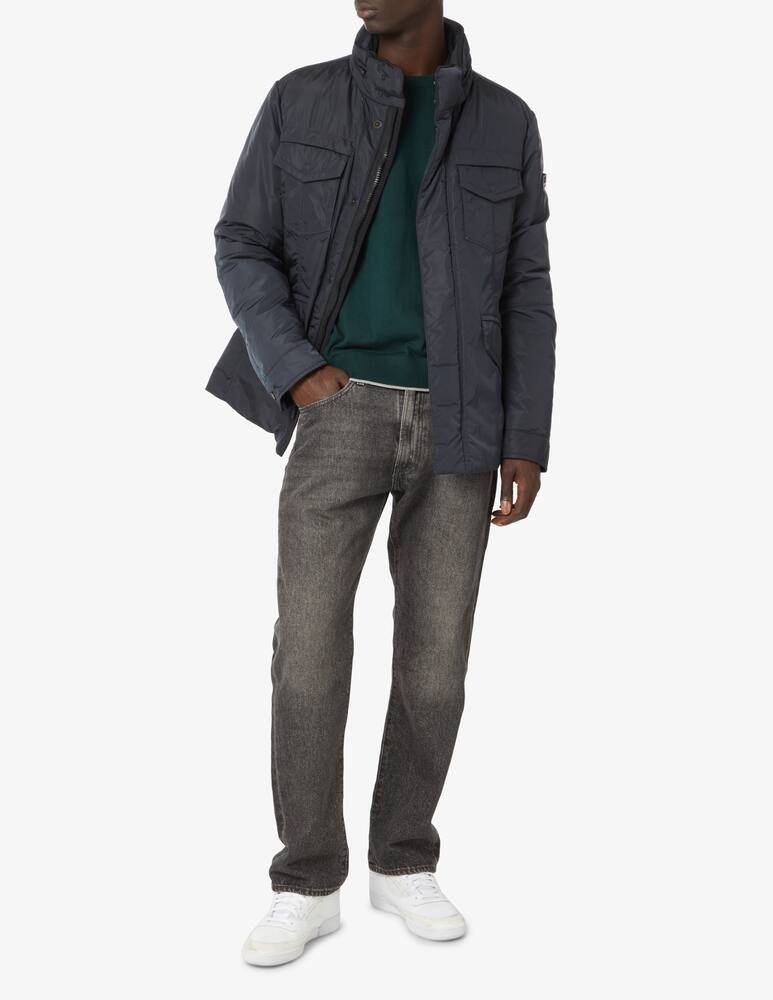 rinascente Peuterey Giacca field a righe - Nero