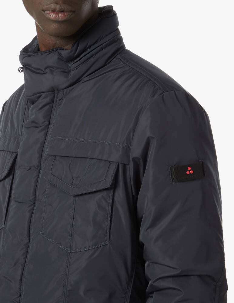 rinascente Peuterey Giacca field a righe - Nero