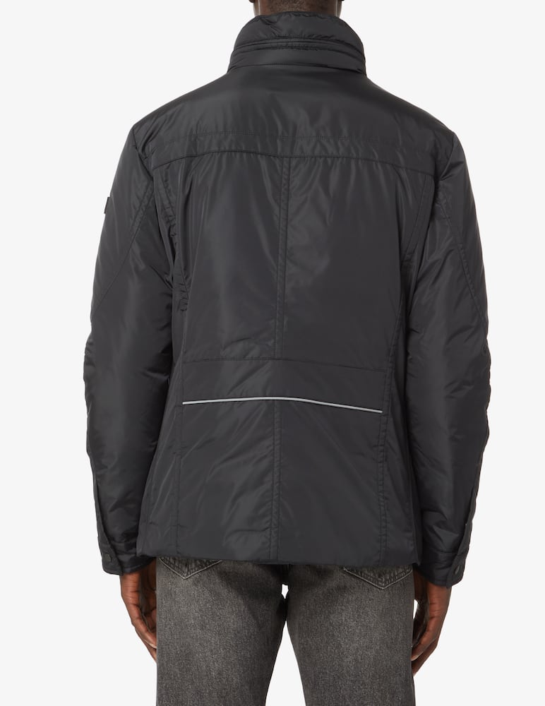 rinascente Peuterey Striped field jacket - Black