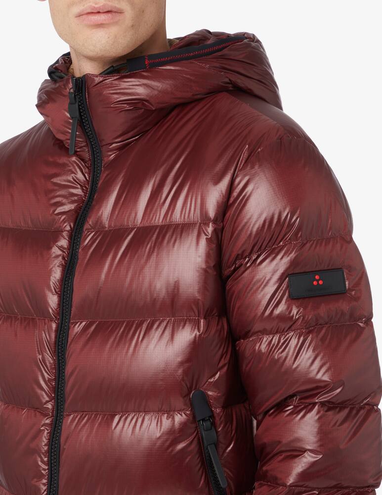 rinascente Peuterey Shine honova hooded puffer jacket - Red