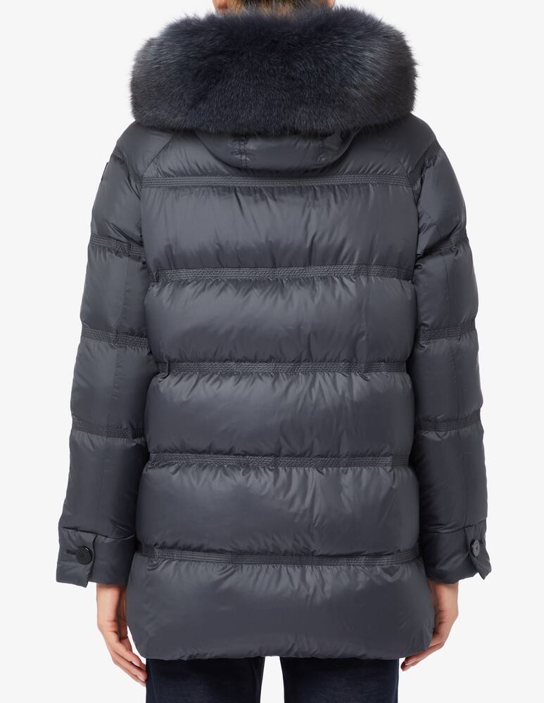 rinascente Peuterey Takan svasato con pelliccia di volpe