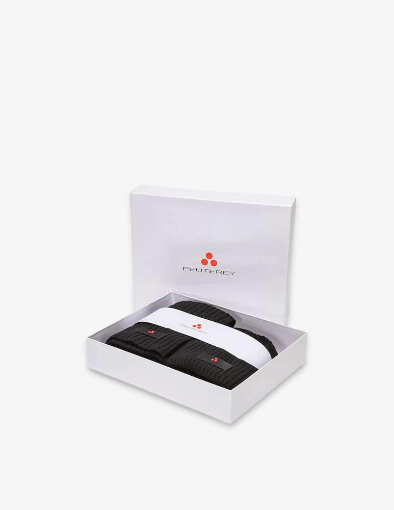 Peuterey Gift box beanie savis e sciarpa anis costine - immagine 1 Peuterey Gift box beanie savis e sciarpa anis costine - immagine 1