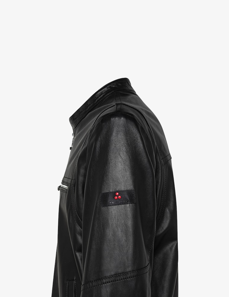 rinascente Peuterey Saguaro leather biker jacket