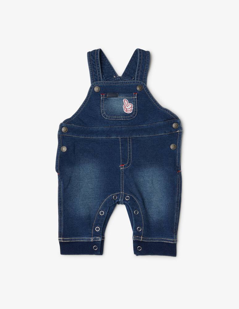 rinascente Brums Suit set 2 pieces t-shirt and dungaree - Blue