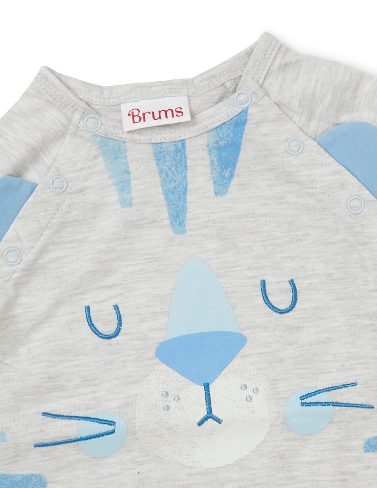 rinascente Brums Baby bodysuit - Grey