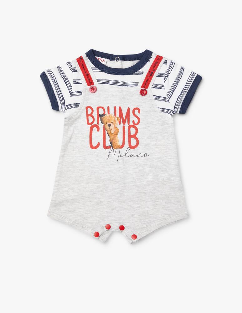 rinascente Brums Tutina pagliacetto baby - Grigio