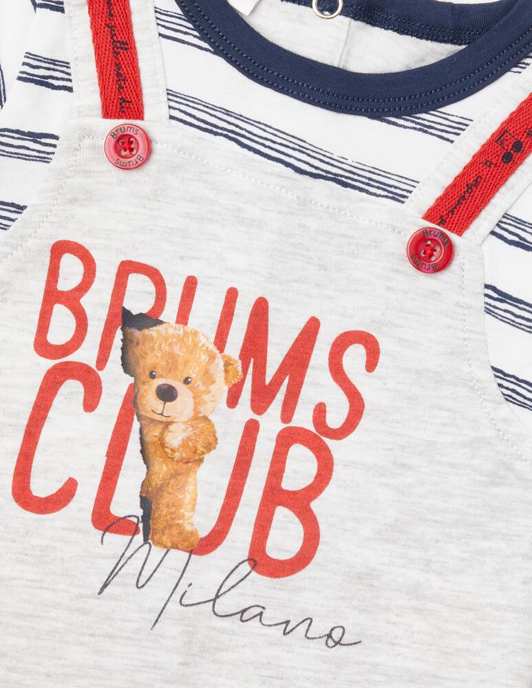 rinascente Brums Tutina pagliacetto baby - Grigio