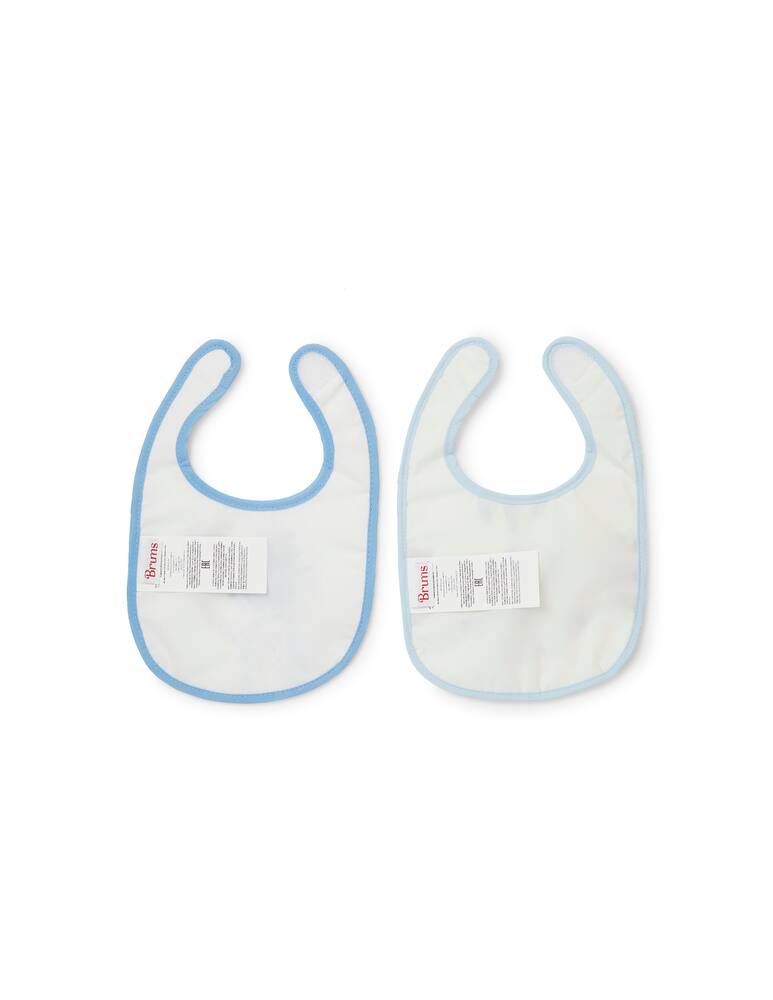 rinascente Brums Set due bavaglini in spugna cerata - Azzurro