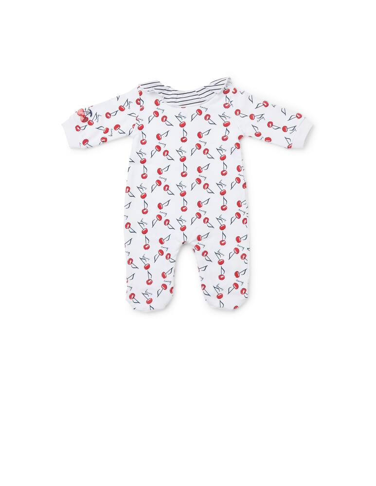 rinascente Brums Tutina baby con colletto - Bianco