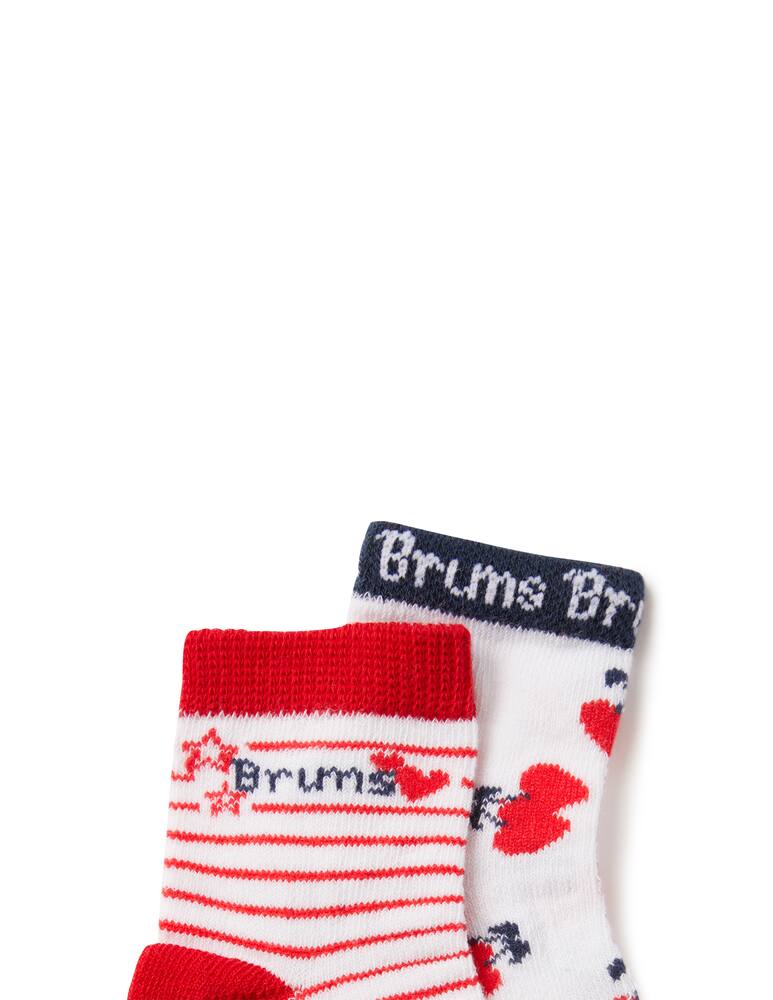 rinascente Brums Box set 2 pairs of socks - Red